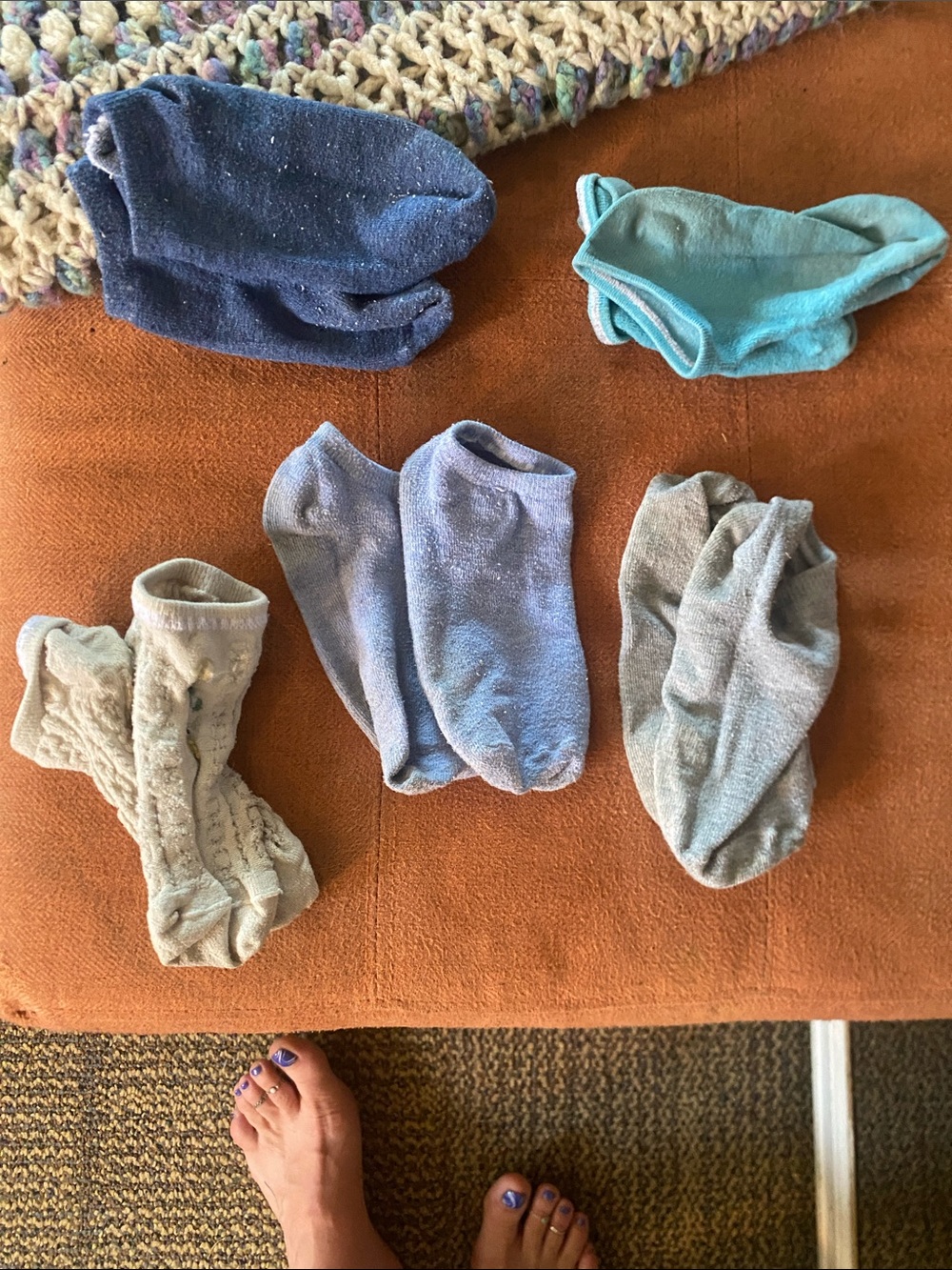 Women's No-Show Socks Pack - Assorted Blue & Gray
